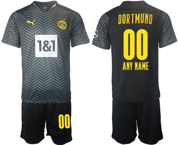 BVB Borussia Dortmund Auswärtstrikot 2022 Asphalt/Schwarz – Image 2