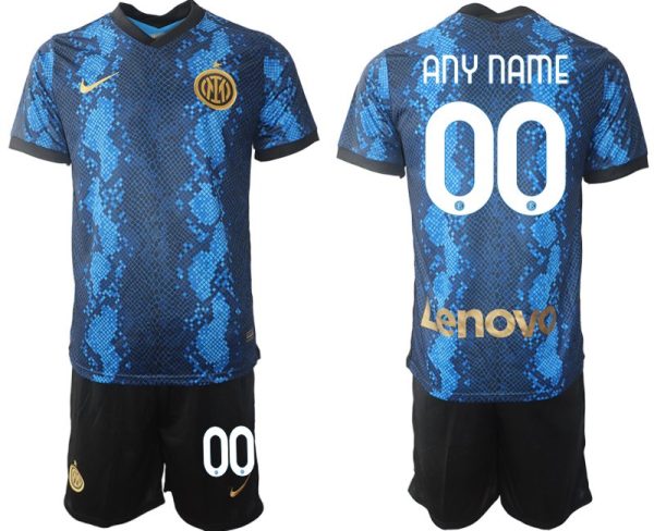 Inter Mailand Personalisierte Home Fußball Trikot Kit Set Anpassbare Name und Nummer - Obrázok 2