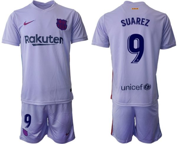 Trikot für draußen FC Barcelone 2021/22 Auswärtstrikot mit Aufdruck SUAREZ 9 - Obrázok 2