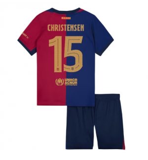 Fußballtrikot für Kinder FC Barcelona 2024-25 Andreas Christensen 15