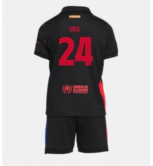 Kinder Fußball Trikot FC Barcelona Auswärts Trikotsatz 2024-25 Eric Garcia 24