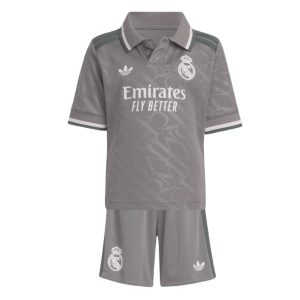 Kindertrikot Personalisierbar Real Madrid Ausweich Trikotsatz 2024-25